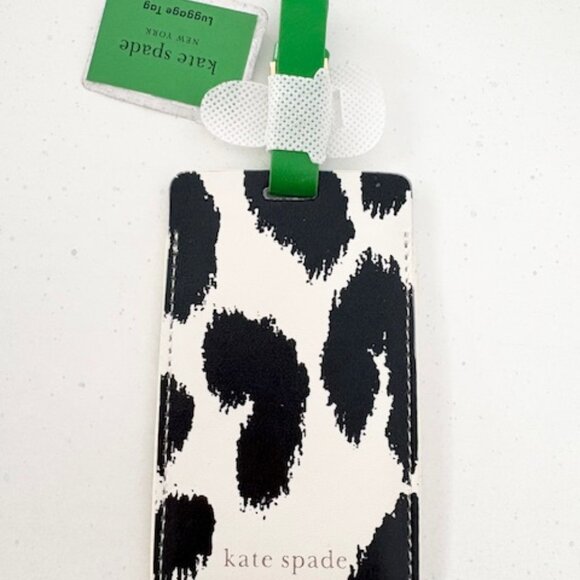 Kate Spade Animal Print Luggage Tag - NWT - Picture 3 of 3